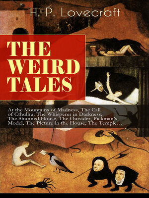 cover image of The Weird Tales of H. P. Lovecraft